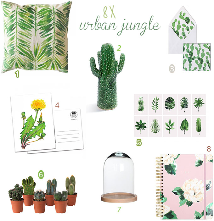 Urban jungle: 8 groene items