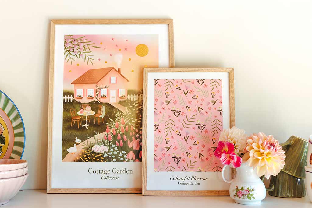 Cottage Garden posters van Studio Daydream