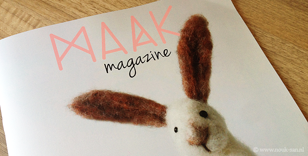 Maak Magazine #1 (vilt)