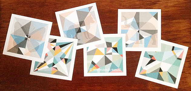 Origami Zoo kaarten en prints 1