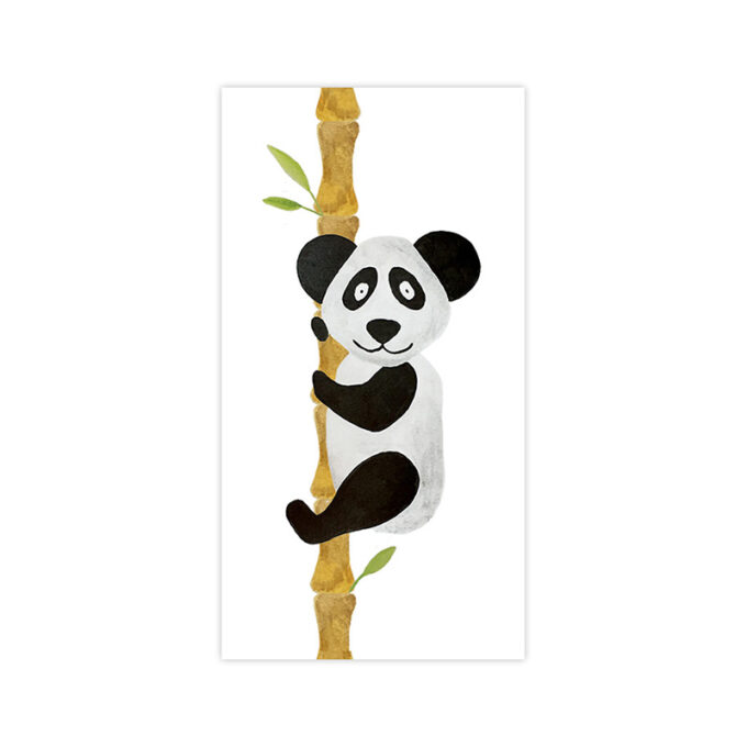 Stickers Panda Bamboe van Nouk-san