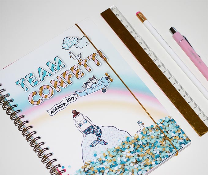 Mijn agenda voor 2017: Team Confetti!